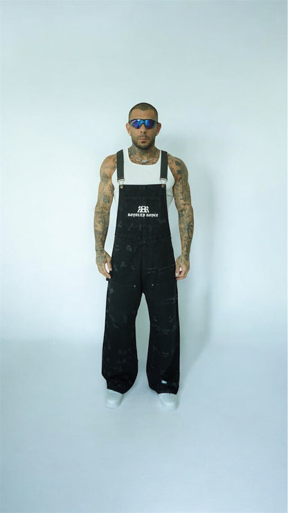 Distressed Overalls