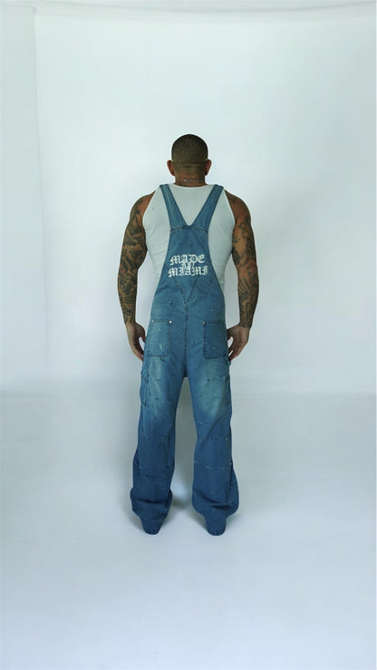 Distressed Overalls