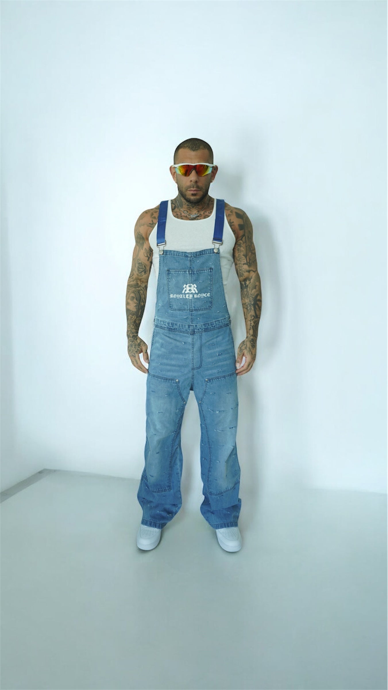 Distressed Overalls